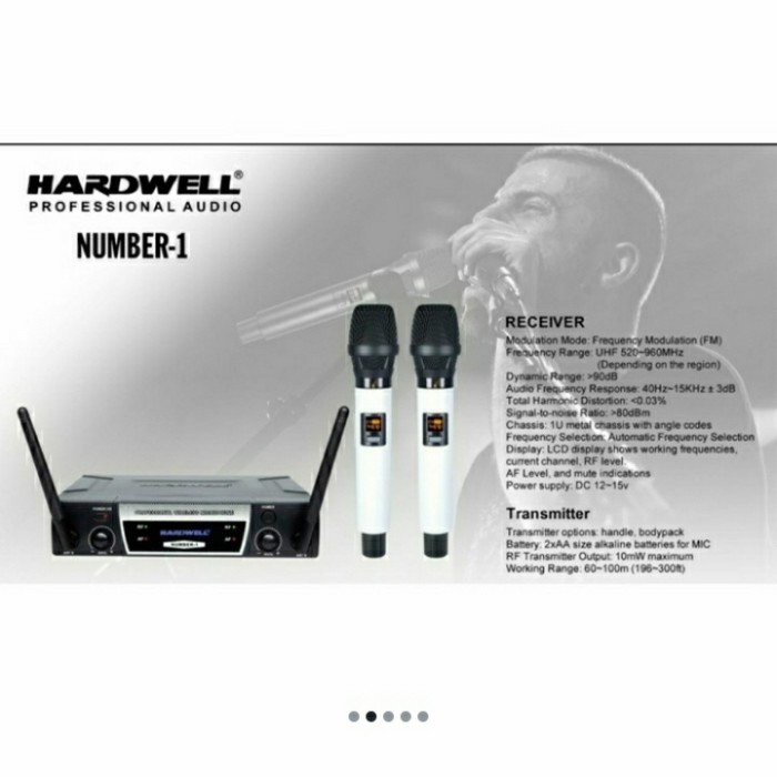 Jual MIC WIRELESS HARDWELL NUMBER 1 ORIGINAL | Shopee Indonesia