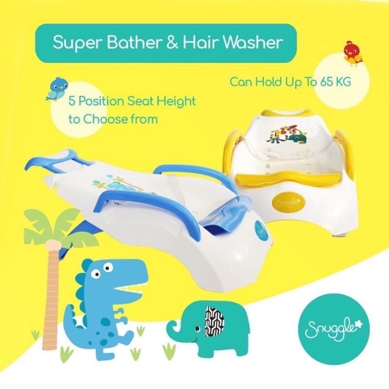 Jual SNUGGLE SUPER BATHER & HAIR WASHER/KURSI MANDI BAYI DAN ANAK
