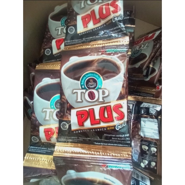 Jual Kopi TOP Plus isi 10 | Shopee Indonesia