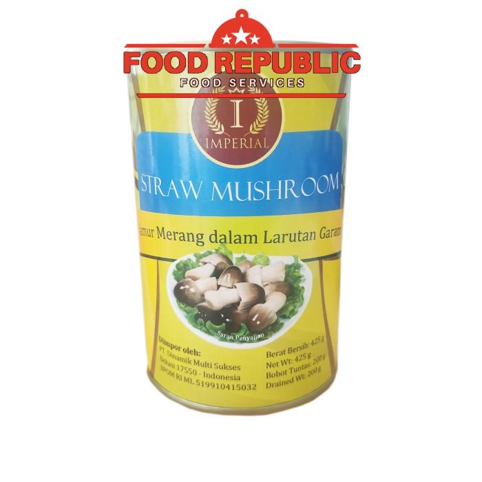 Jual JAMUR KALENG MERANG IMPERIAL 425 GR CANNED STRAW MUSHROOM HALAL