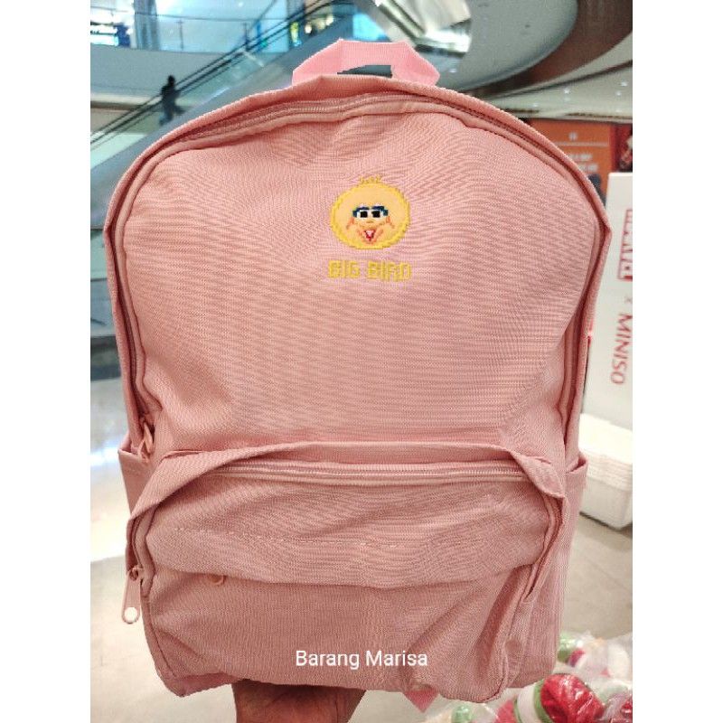 Jual Miniso Tas Ransel Unisex Miniso Sesame Street Shopee Indonesia