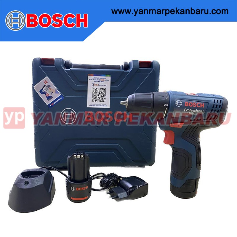 Jual Mesin Bor Baterai V Bosch Cordless Drill Gsr Li Shopee Indonesia