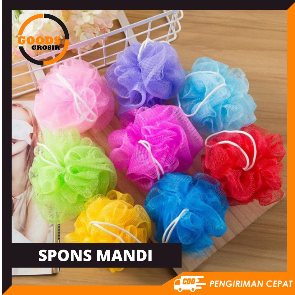 Jual Gg Spons Mandi Jaring Spon Mandi Gosok Sponge Mandi Shower