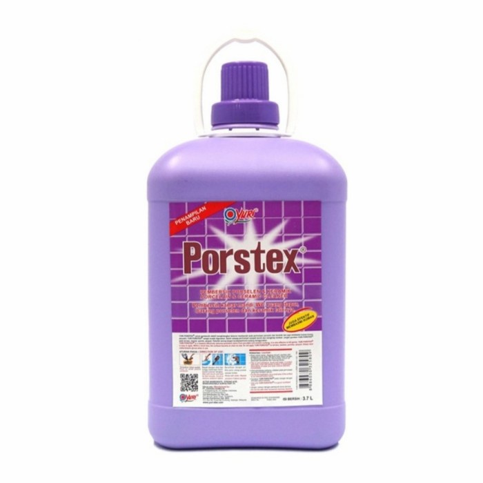 Jual Yuri Porstex Ungu 3 7 3 7 Liter Pembersih Lantai Keramik Kamar