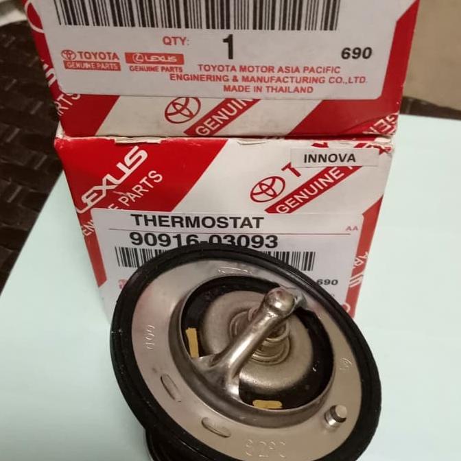 Jual Thermostat Radiator Toyota Innova 90916-03093 Asli -13852 | Shopee ...
