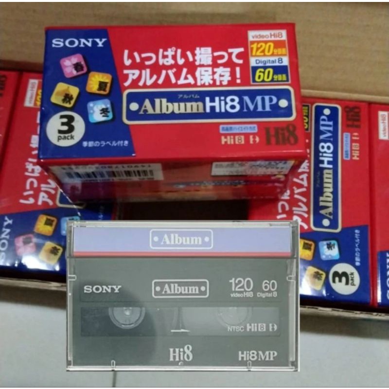 Jual SONY KASET MINI DV ALBUM HI8 MP VIDEO CASETTE P6120HMPL Shopee