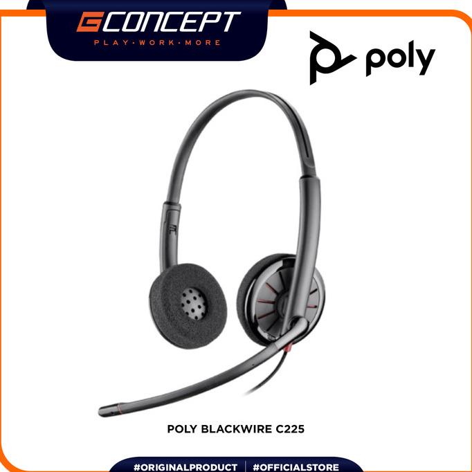 Jual SALE TERBATAS Poly Plantronics Blackwire C225 Headset