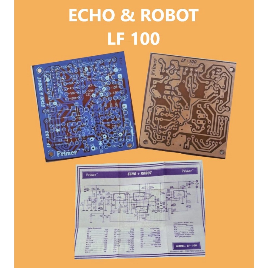 Jual PCB Echo & Robot (LF 100) | Shopee Indonesia