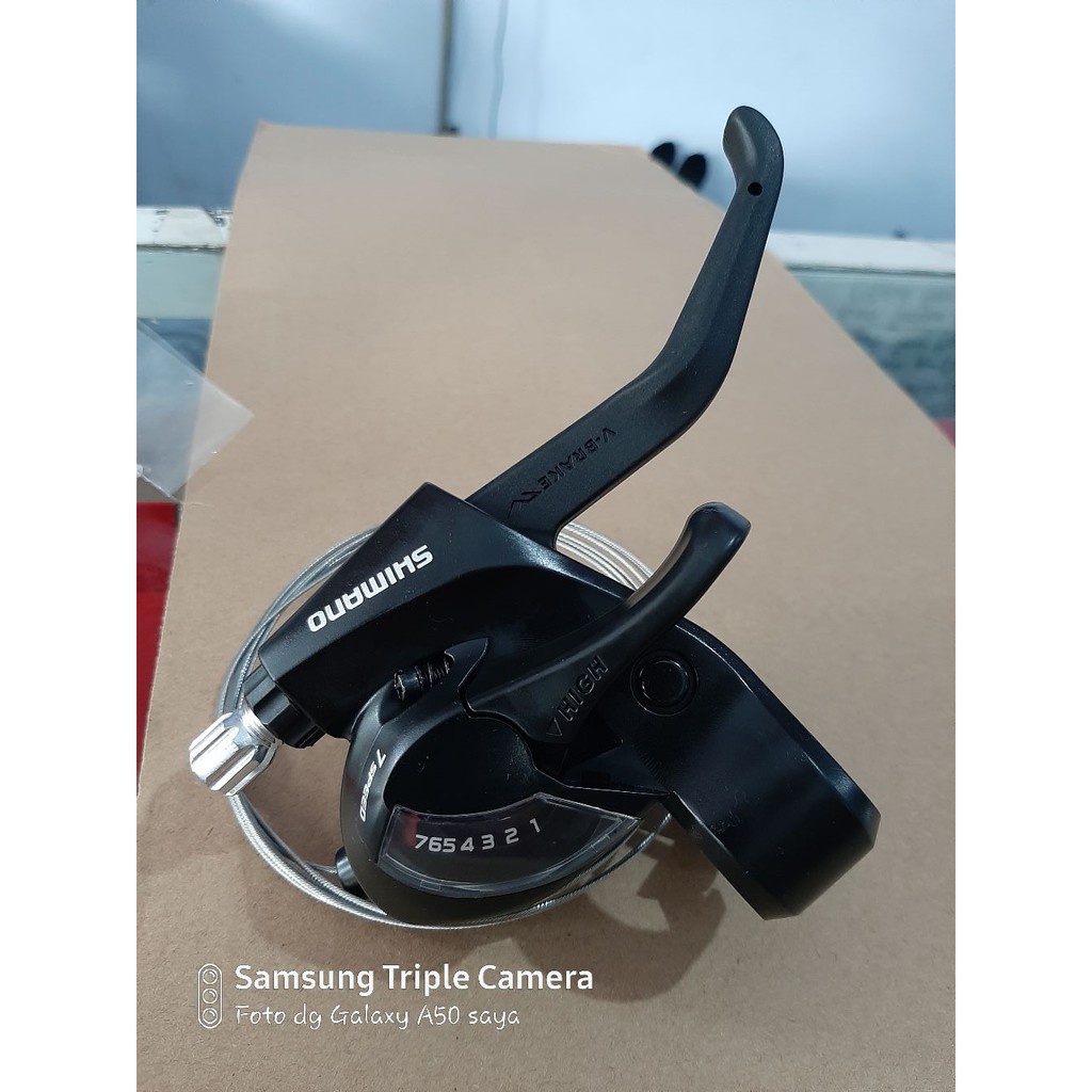 SHIFTER SHIMANO TOURNEY EF41 EF 41 x SPEED ST-EF41 OPERAN SHIFTER  HANDLE REM ORIGINAL SHIMANO