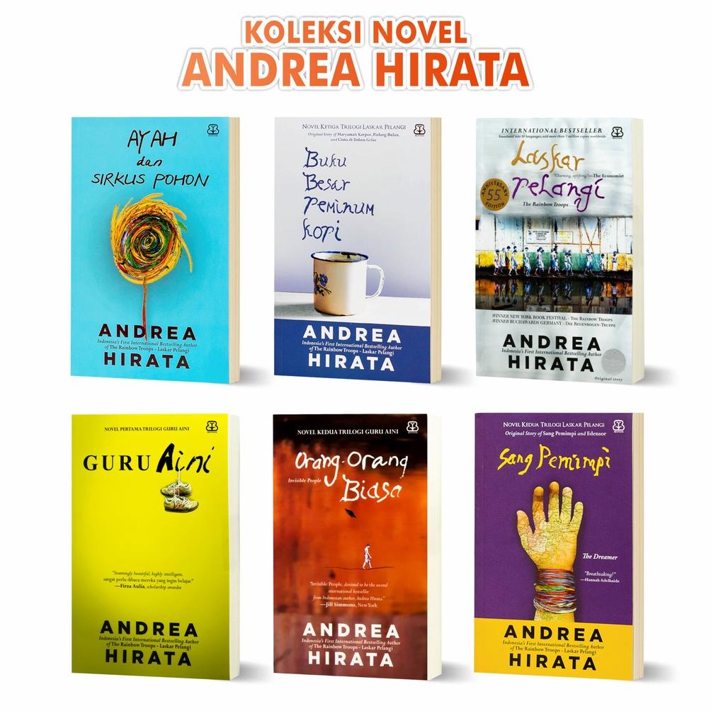 Jual Buku Novel Andrea Hirata Sang Pemimpi Kisah Ayah Dan Guru Aini ...