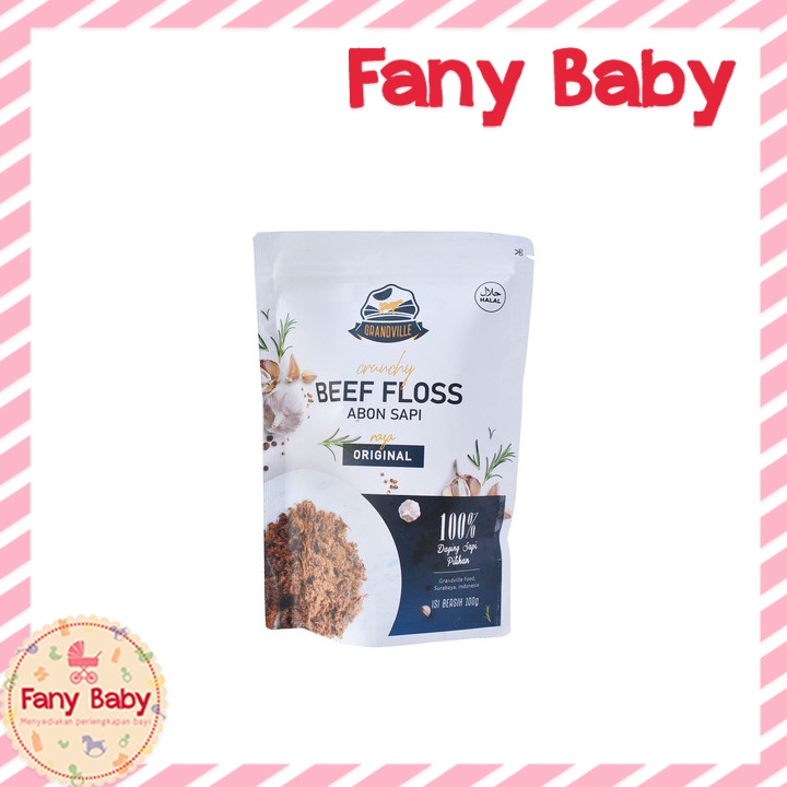 Jual GRANDVILLE BEEF FLOSS RASA ORIGINAL 100GR Shopee Indonesia