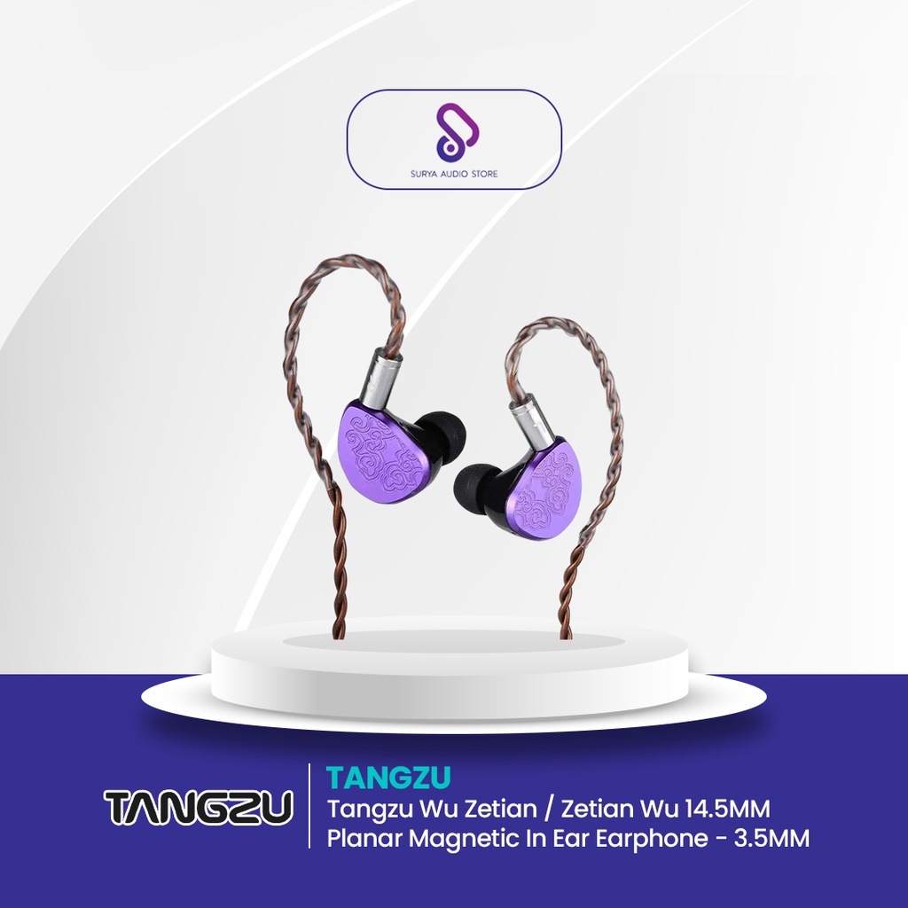 Linsoul TANGZU Zetian Wu Legend In-Ear-Kopfhörer - 14,2mm & 6mm Planartreiber, Abnehmbares Kabel
