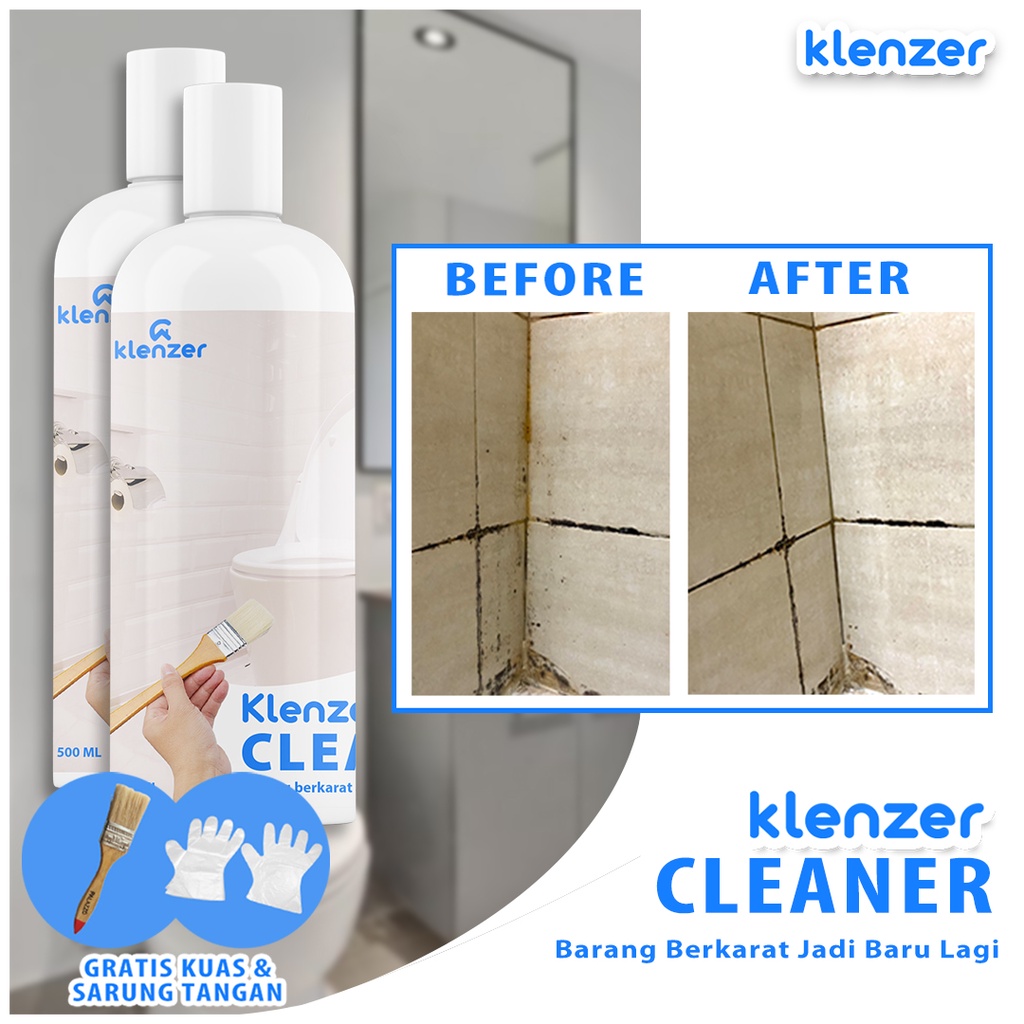 Jual Pembersih WC jongkok Klenzer Terbersih isi 500 ml Shopee Indonesia