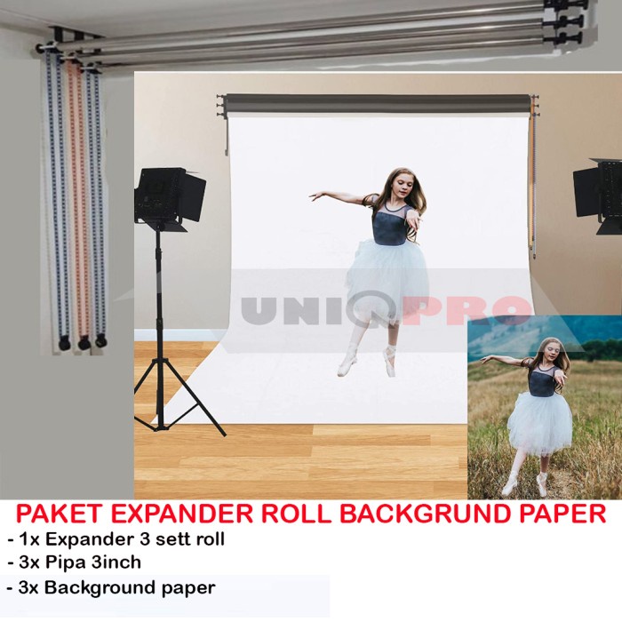 Jual Produk Terbaru Paket Background Paper Kertas Expander Roll