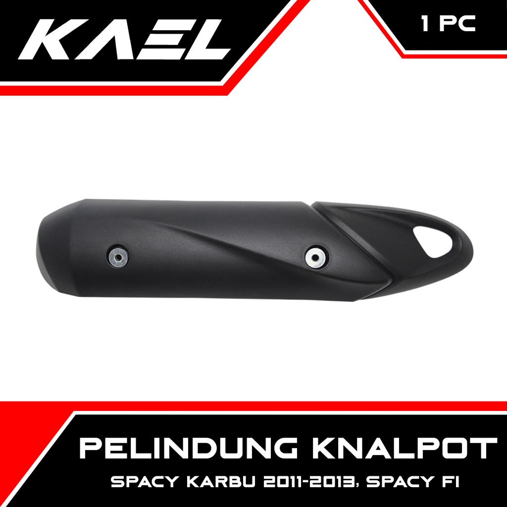 Jual Pelindung Knalpot Hitam Honda Spacy Karbu Karburator FI F1 Cover Kenalpot Muffler Exhaust