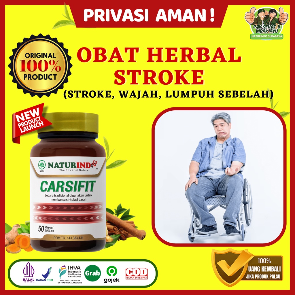 Jual Obat Stroke Ampuh Obat Struk Stroke Ringan Strok Menahun Lumpuh ...