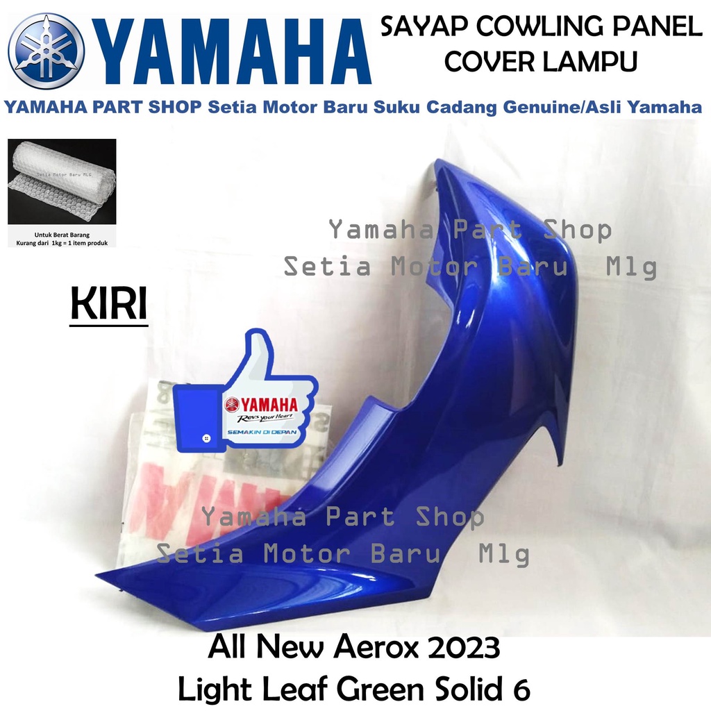 Jual Panel Cowling Sayap Luar Cover Lampu Depan Kiri All New Aerox