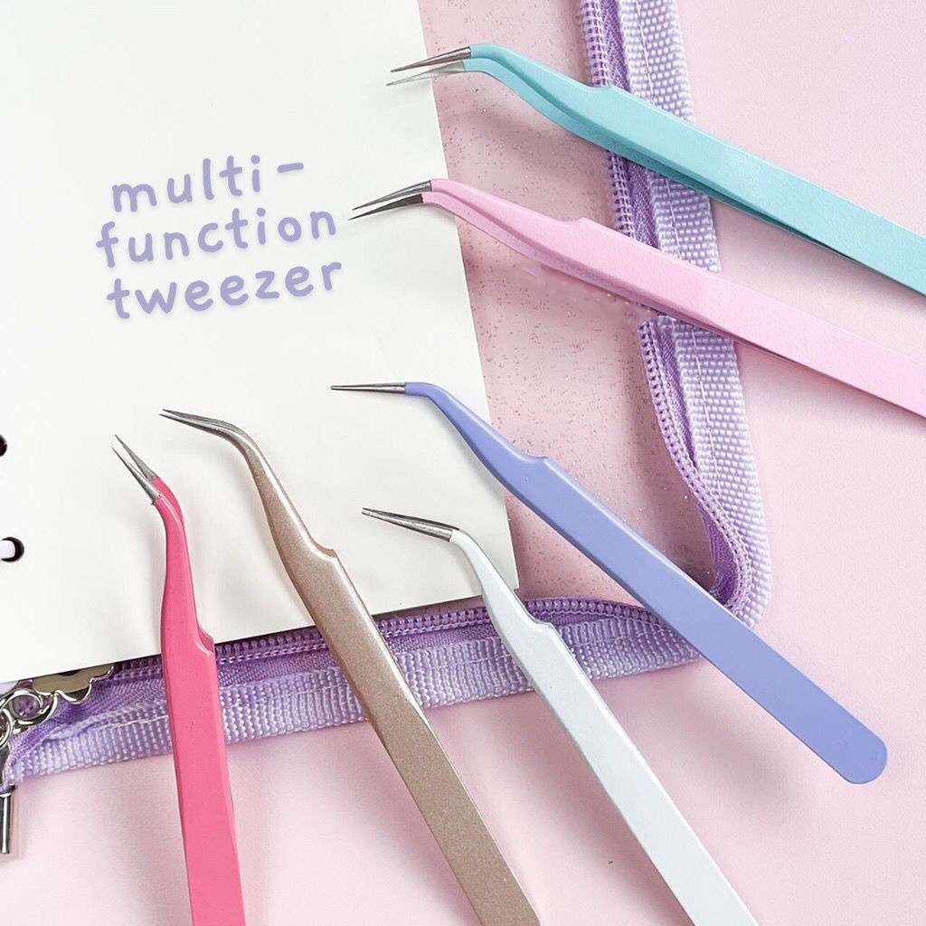 Jual Pinset Model Bengkok dan Lurus / Tweezer Sticker - Harga/pc ...