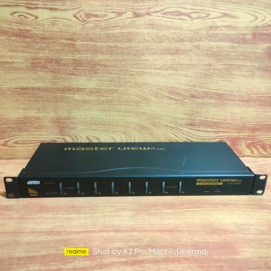 Jual ATEN CS-88A MASTER VIEW PLUS KVM Switch 8 port OSD DDC2B | Shopee ...
