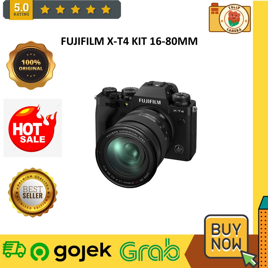 Jual FUJIFILM X-T4 KIT 16-80MM | Shopee Indonesia