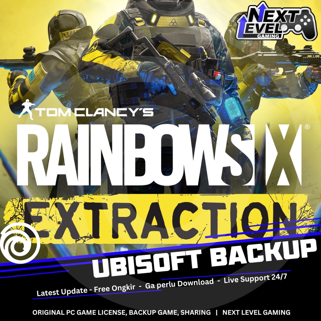 Jual Tom Clancy's Rainbow Six Extraction PC [ UBISOFT BACKUP ] | Shopee ...