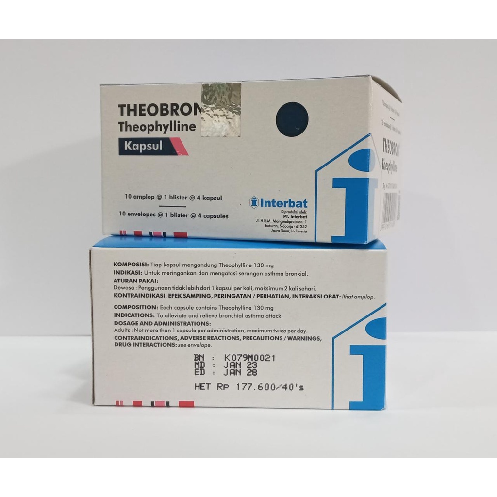 Jual THEOBRON KAPSUL BOX ISI 40 TABLET | Shopee Indonesia
