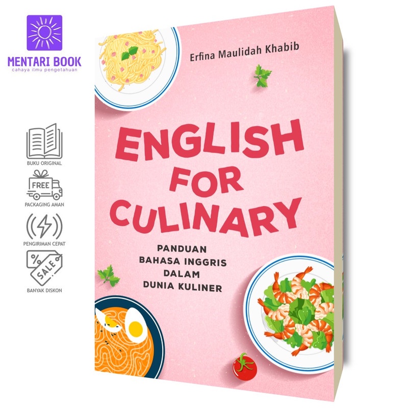 Jual English For Culinary; Panduan Bahasa Inggris Dalam Dunia Kuliner ...