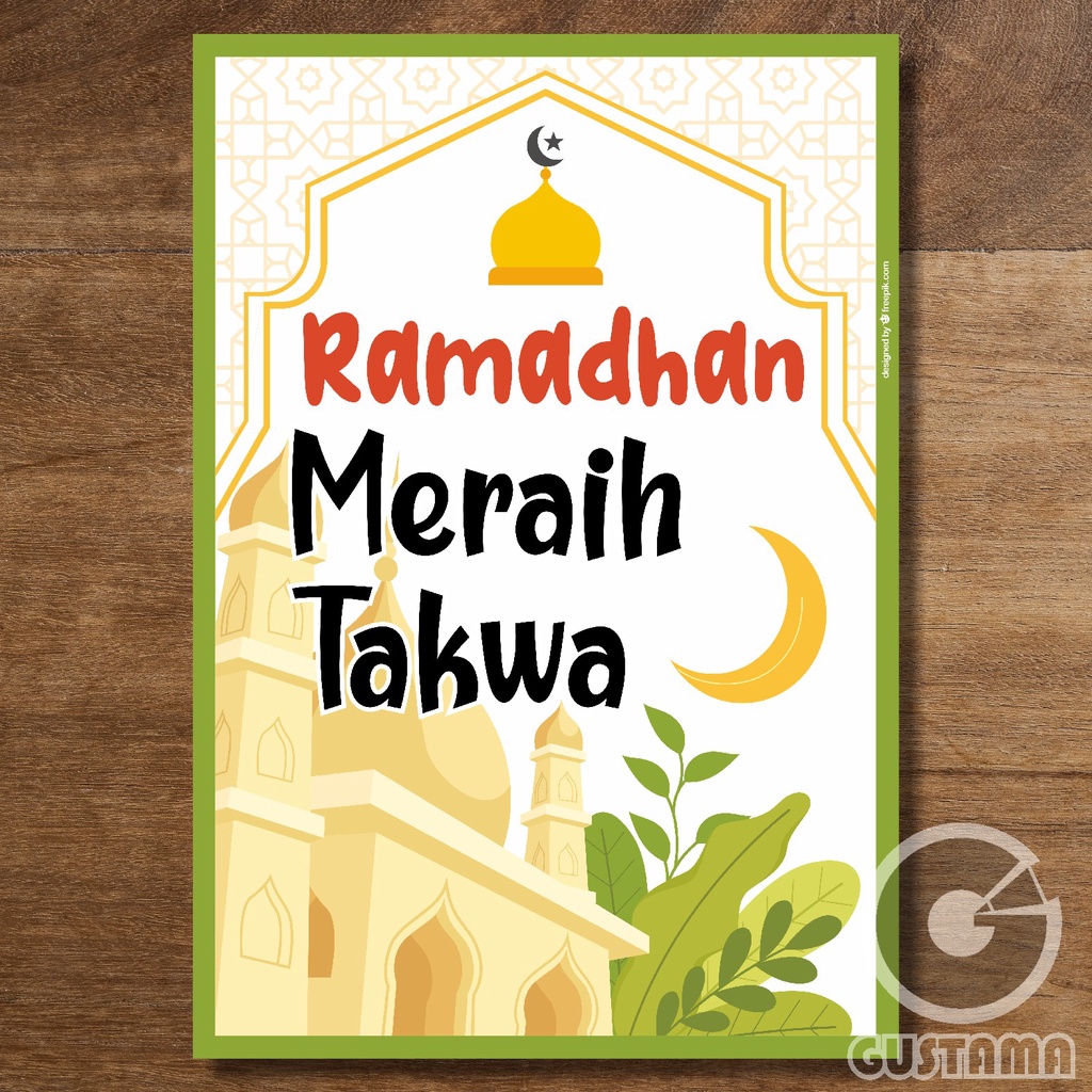 Jual Poster Tarhib Ramadhan 10 Model, Poster Pawai Ramadhan Anak