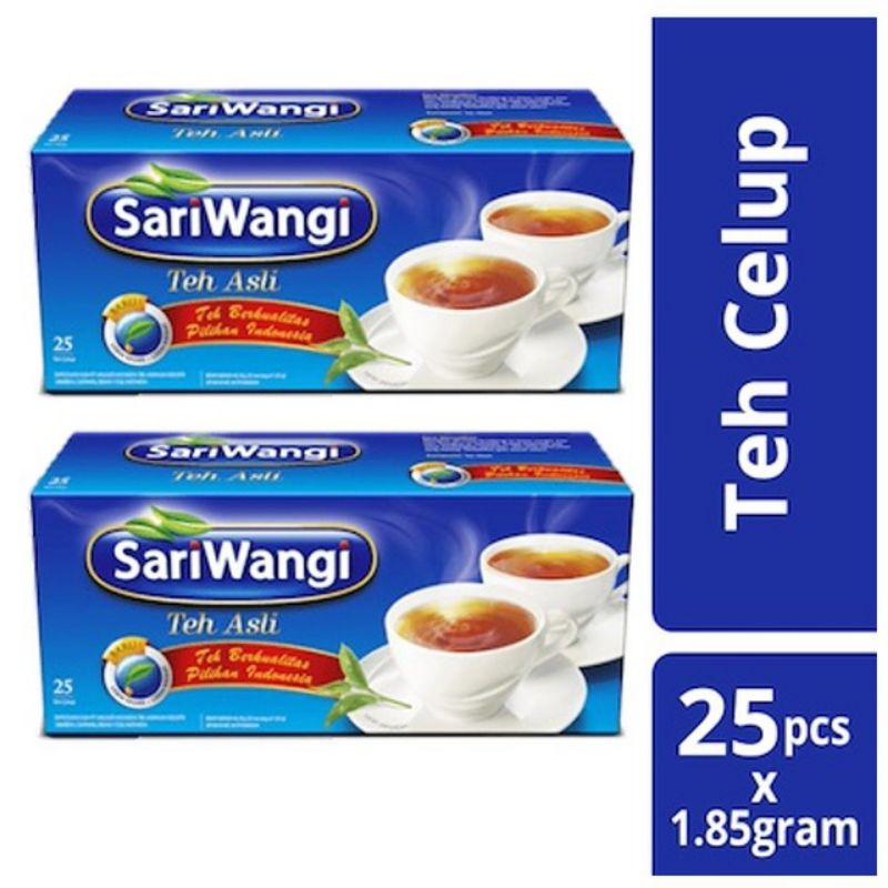 Jual SARIWANGI TEH CELUP BOX//SARIWANGI RENCENG | Shopee Indonesia