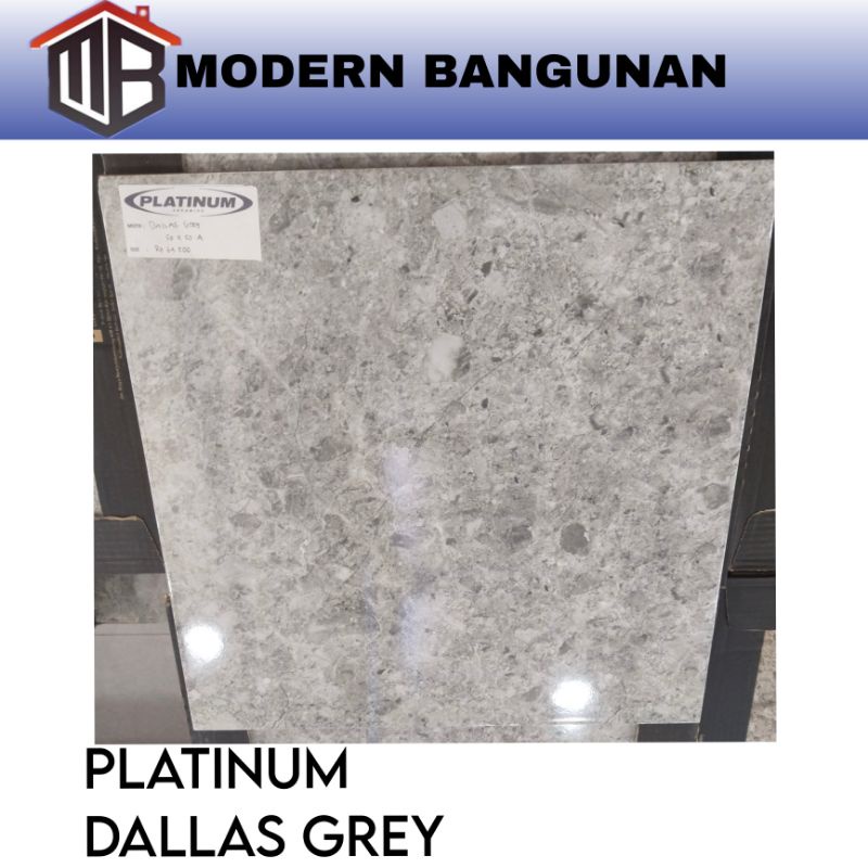 Jual Keramik lantai 50x50 Platinum Dallas grey, brown kw1 | Shopee ...