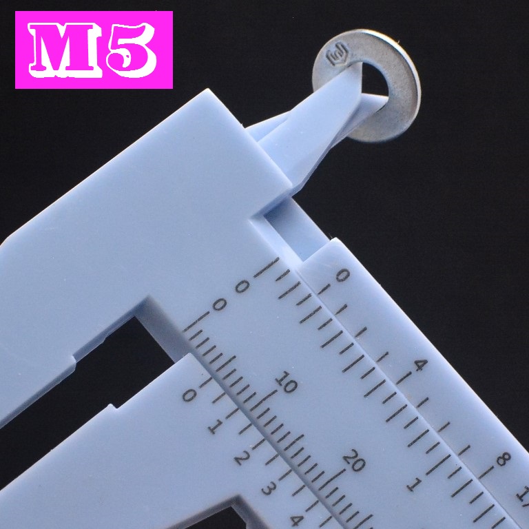 Jual (RAK 3A) RING PLAT M5 ISI 100 PCS diameter lubang 5mm 5 mm m 5 ...