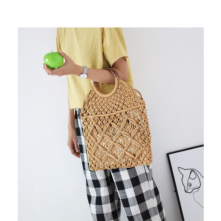 Jual Tas Jerami pegangan atas / Tas jaring vintage | Shopee Indonesia