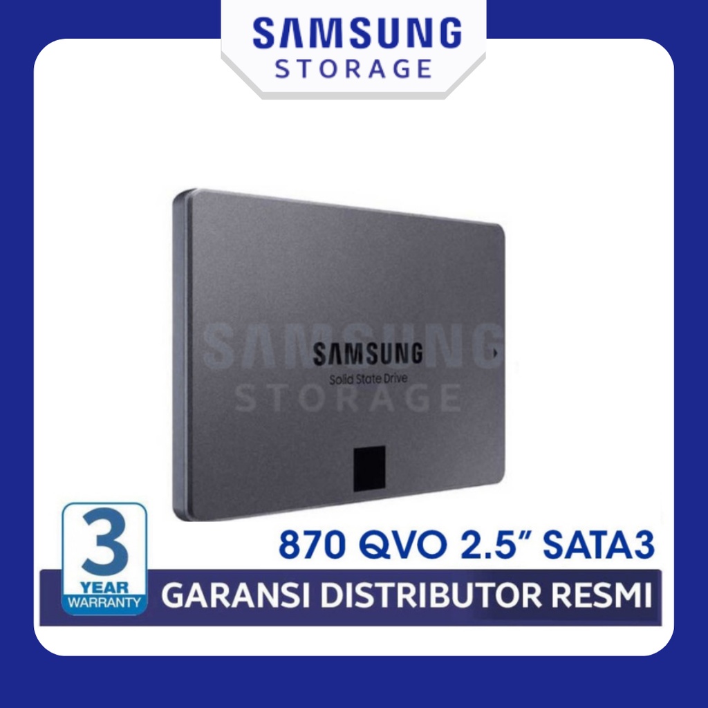 Jual Samsung SSD 870 QVO 2.5" SATA3 1TB / 2TB 560 MB/s Internal SSD