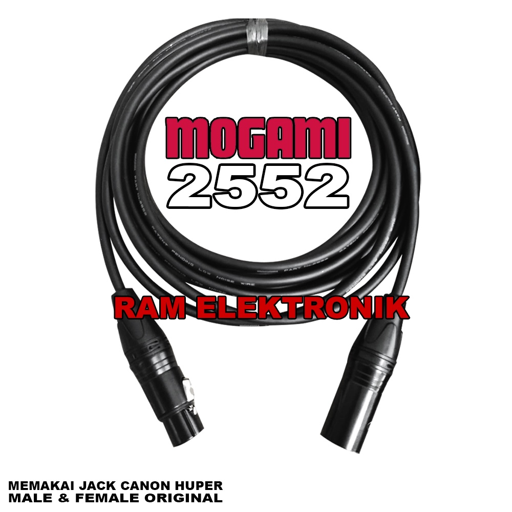 Jual Kabel Mic Mogami Meter Jack Canon Male To Female Kuning Original Made In Japan Shopee