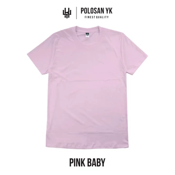READY Kaos Polos Lengan Pendek Premium Pria Wanita Cotton Combed Warna Pastel Inner PolosanYK