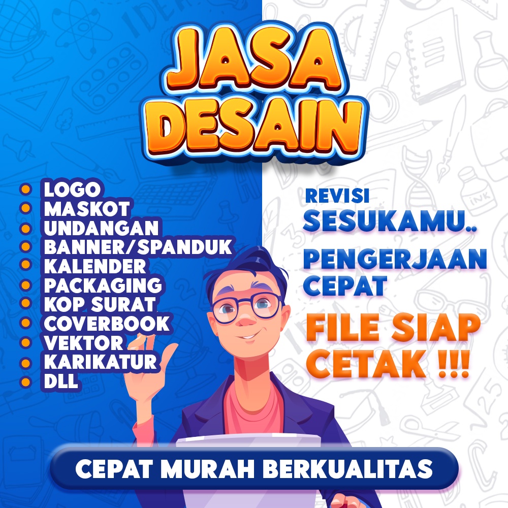 Jual Jasa Desain Logo | Banner | Poster | Maskot |custome Kaos | Shopee ...