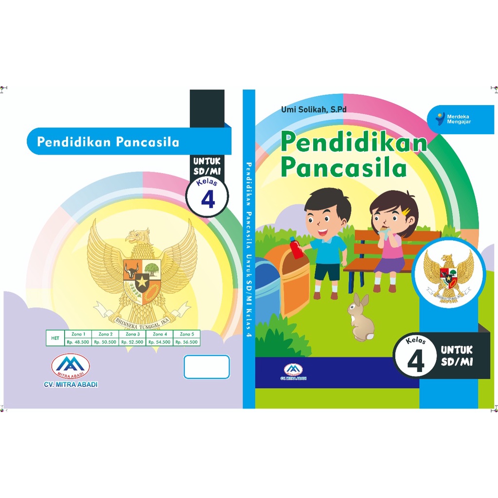 Jual Pendidikan Pancasila Kelas 4 Sdmi Shopee Indonesia 4346