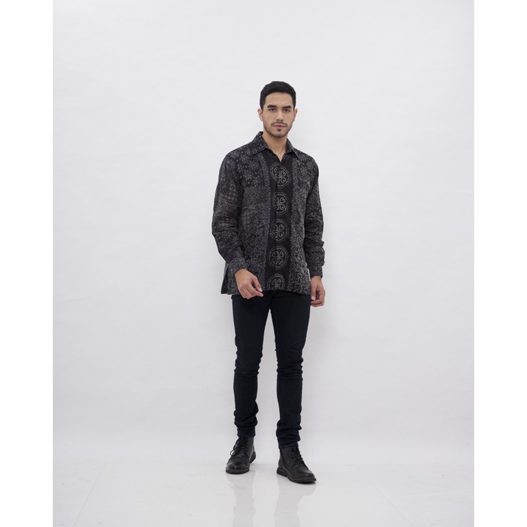 Product image ALLEIRA BATIK LONG SLEEVE SHIRT BLACK DOBBY 04565