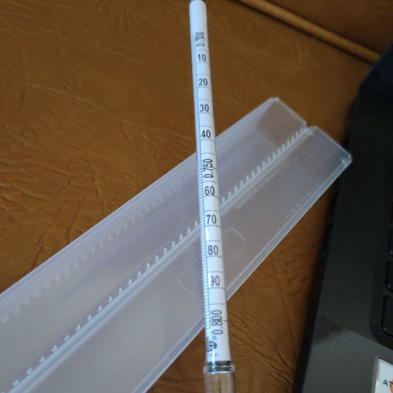 Jual Hydrometer Bensin Range Untuk Test Density Bbm Bensin