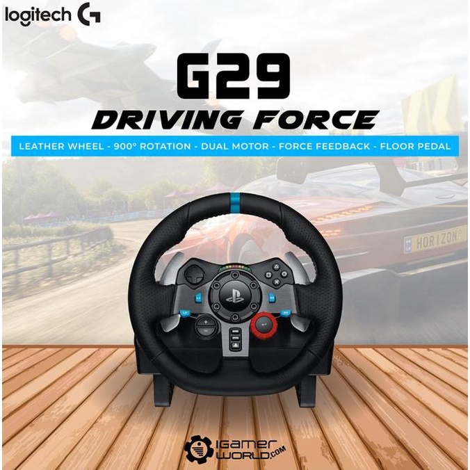 Jual Logitech G29 Driving Force Steering Wheel Shopee Indonesia