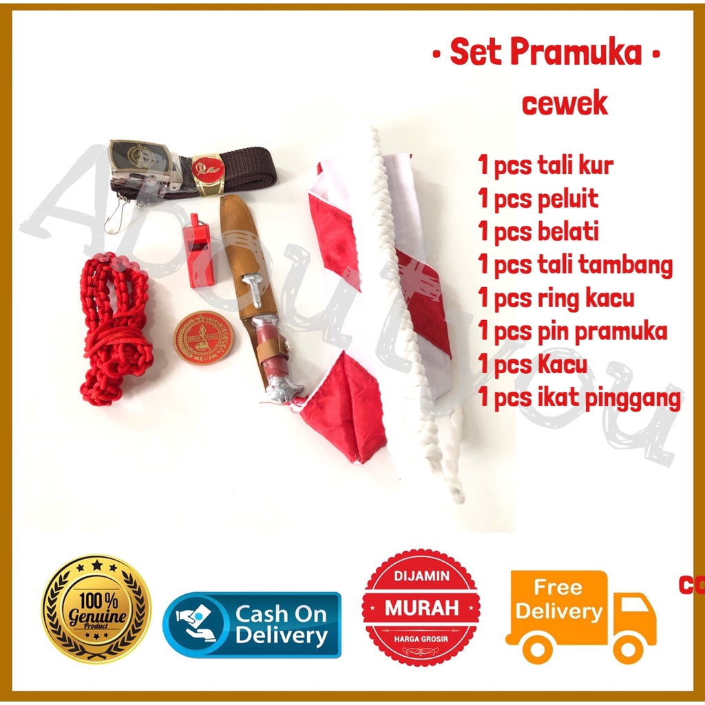 Jual Langsung PesanDd2D7 PROMO SET PRAMUKA Lengkap Peralatan Pramuka ...