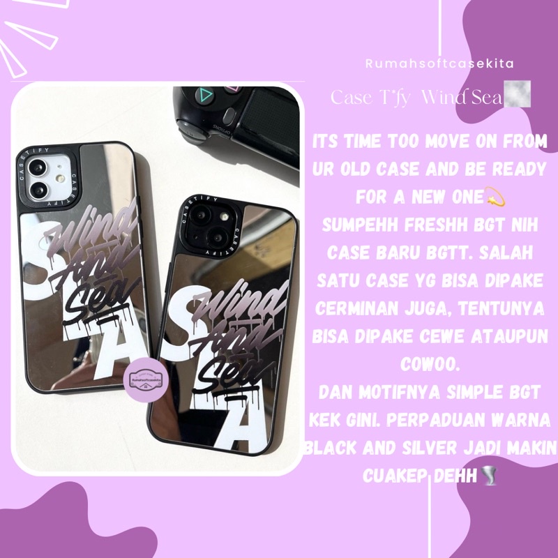 Jual CASE T*FY WIND AND SEA IPHONE 7/8/SE 7+/8+ X/XS XR XSMAX 11 11PRO  11PROMAX 12/12PRO 12PROMAX 13 13PRO 13PROMAX 14 14PRO 14PLUS 14PROMAX |  Shopee Indonesia