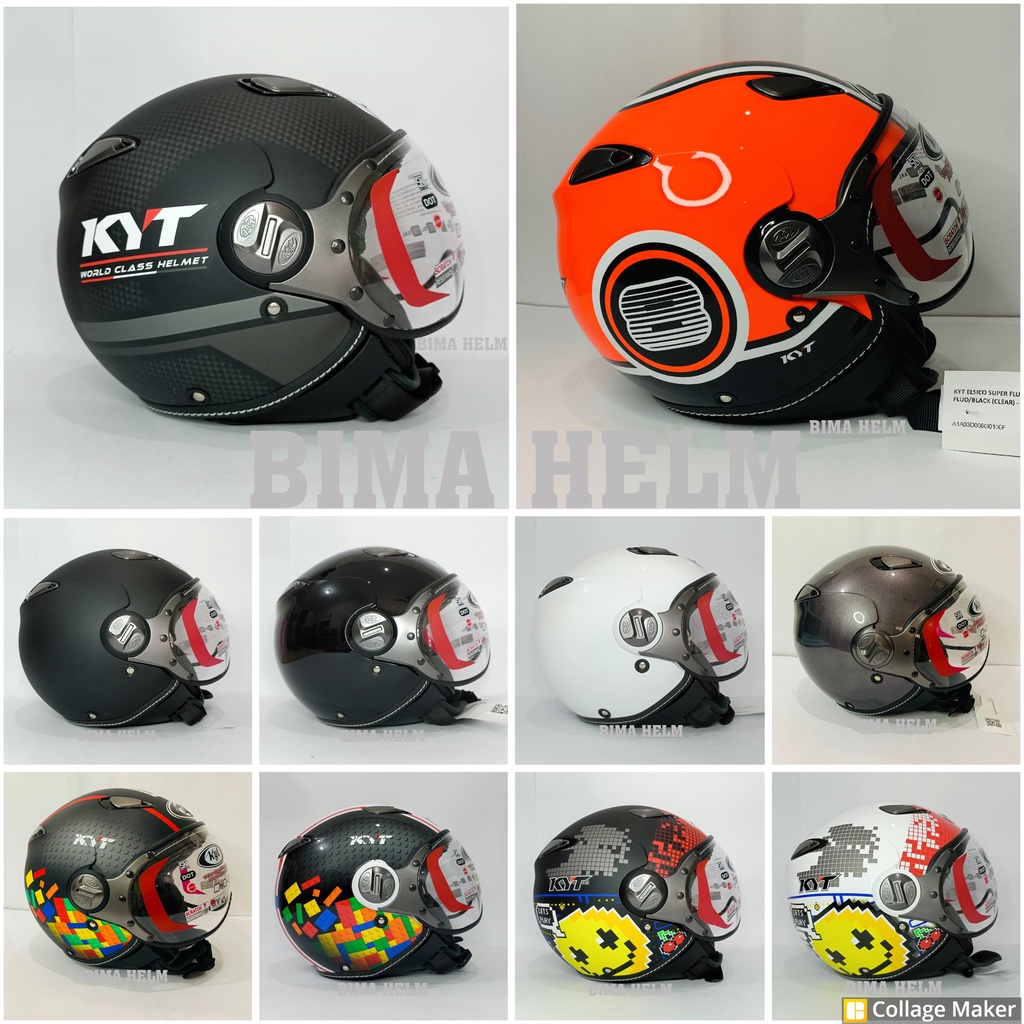 Jual HELM KYT ELSICO ORIGINAL 100 Shopee Indonesia