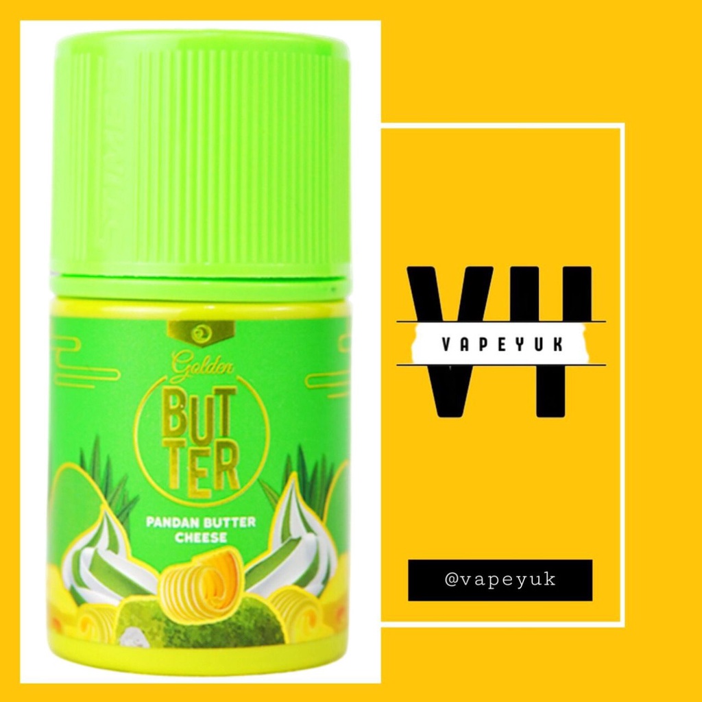 Jual Golden Butter V2 60ml Pandan Butter Cheese | Shopee Indonesia