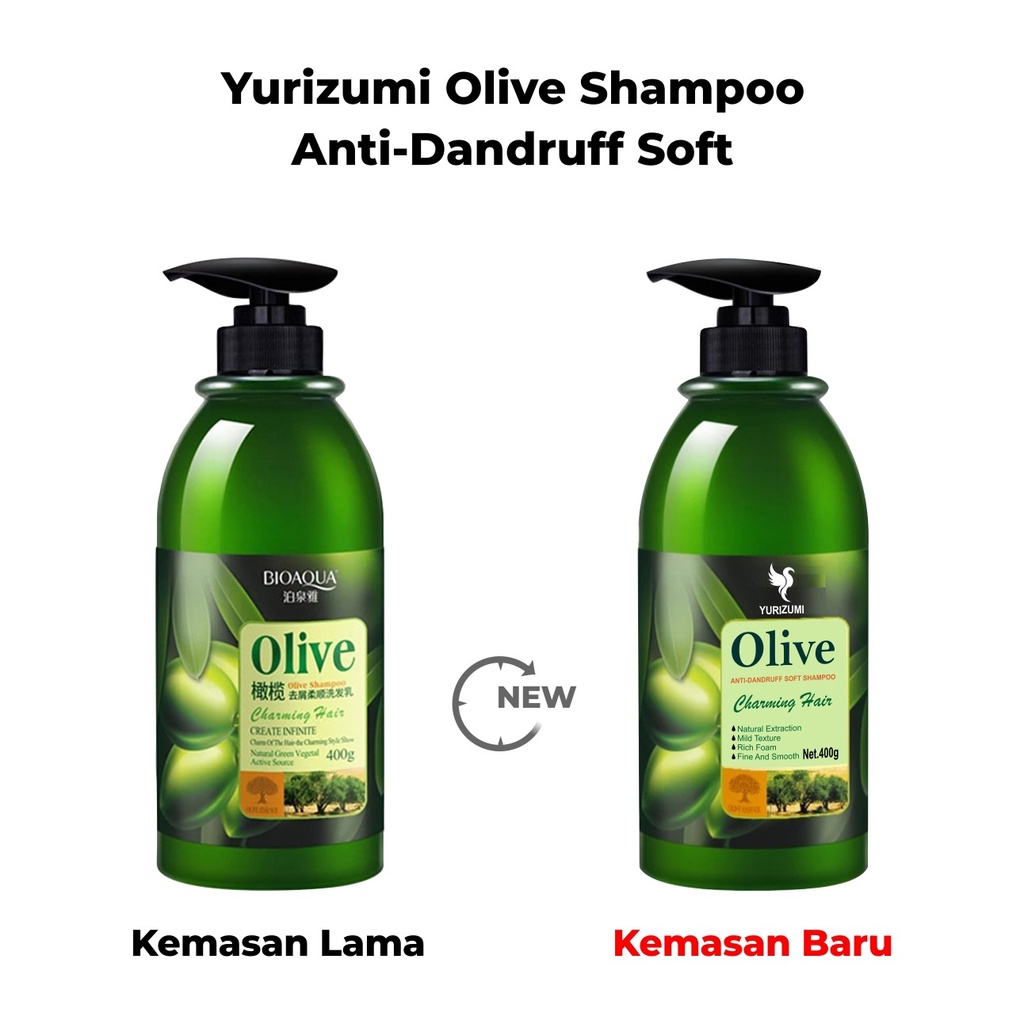 Jual Shampoo Olive Membersihkan Rambut dan Kulit Kepala | Mengurangi ...