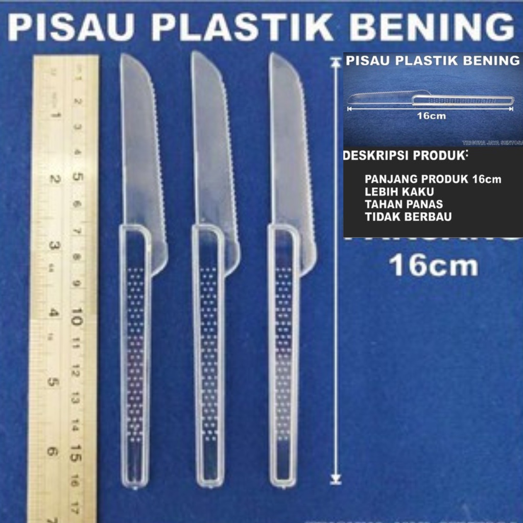 Jual Pisau Plastik Kue / Pisau Kue/ Tart , Pisau Plastik Kecil Pemotong ...