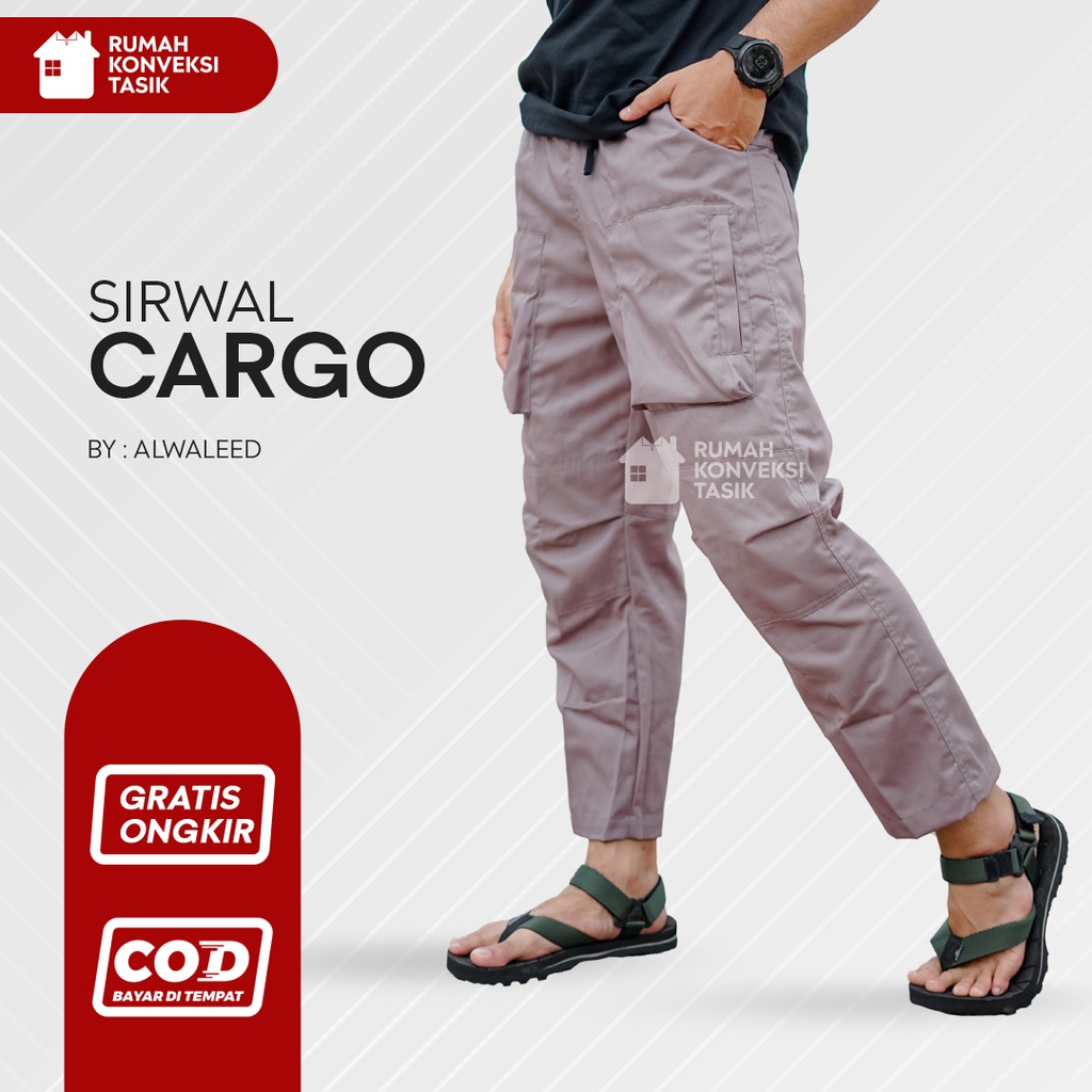 Jual ALWALED MOSLEM CELANA SIRWAL CINGKRANG SIRWAL CARGO / CELAN SIRWAL ...