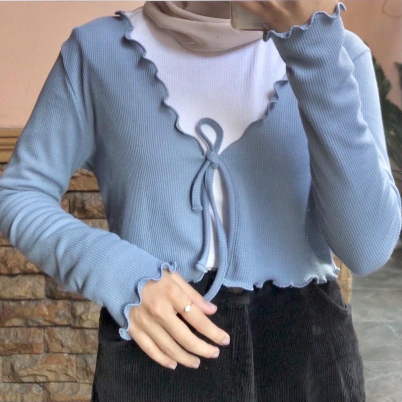 Cardigan Rajut Wanita Cardigan De Urban Jual CEYOON CARDIGAN CROP