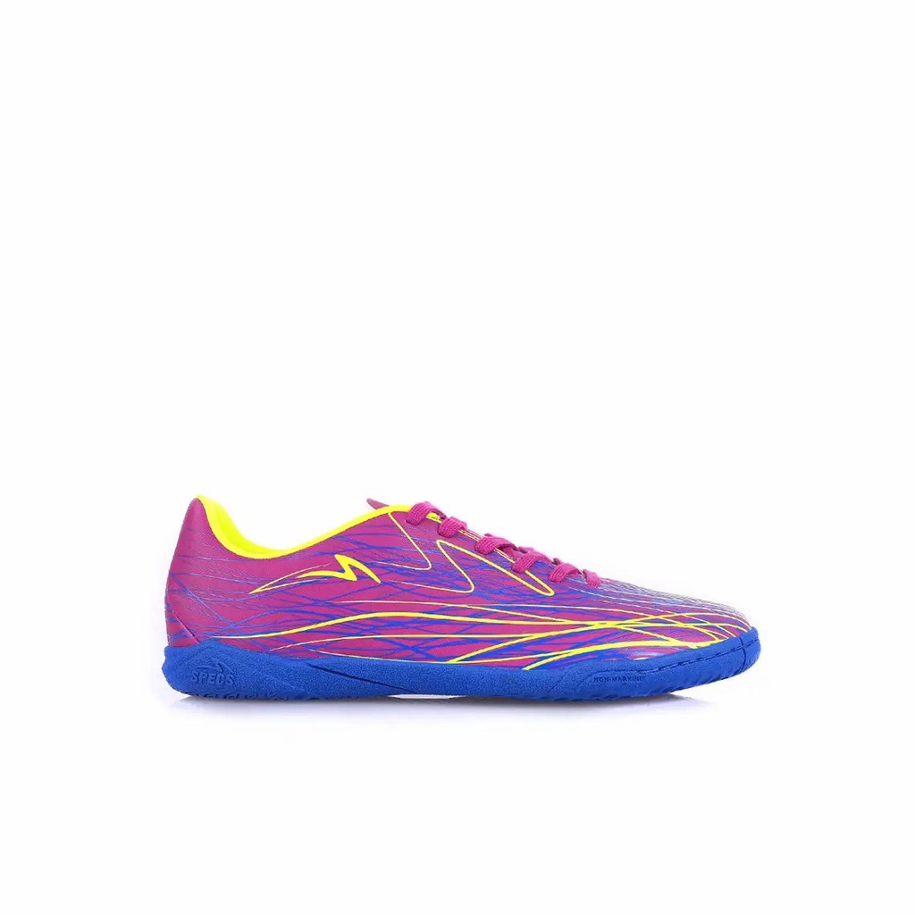 Jual Sepatu Futsal Pria Specs Accelerator Alpha Nerve Core In Ungu Biru Shopee Indonesia