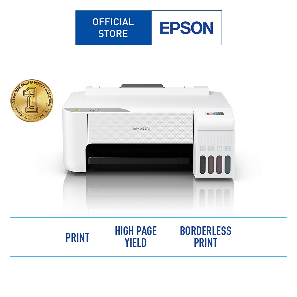 Jual Epson Printer Ink L1210 PUTIH / L1216 EcoTank Print Only Printer